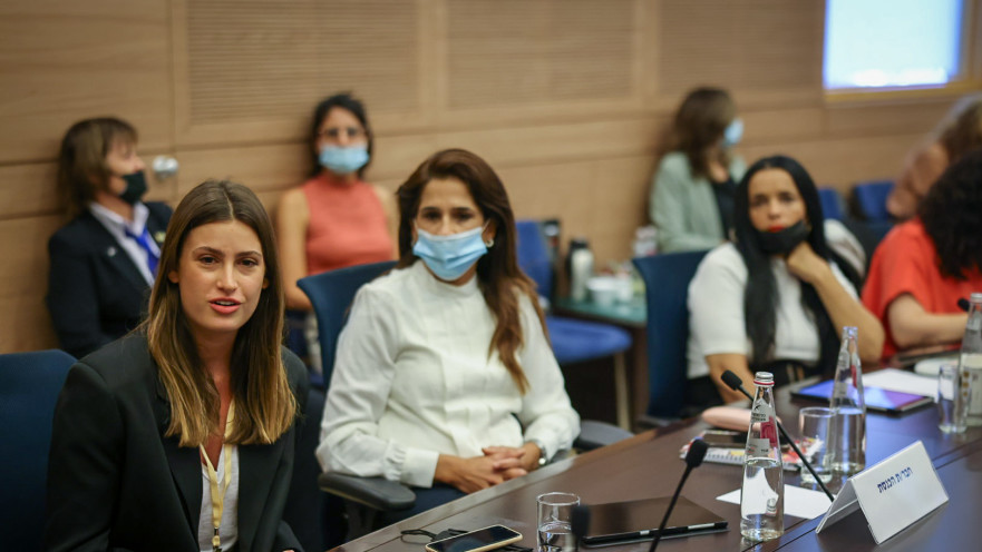 גל גברעם בדיון בכנסת בוועדה לקידום מעמד האישה