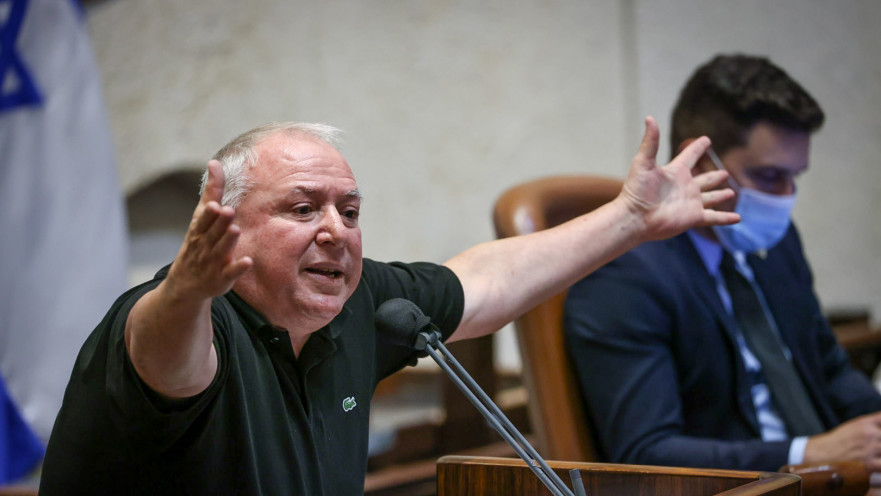 דודי אמסלם במליאת הכנסת