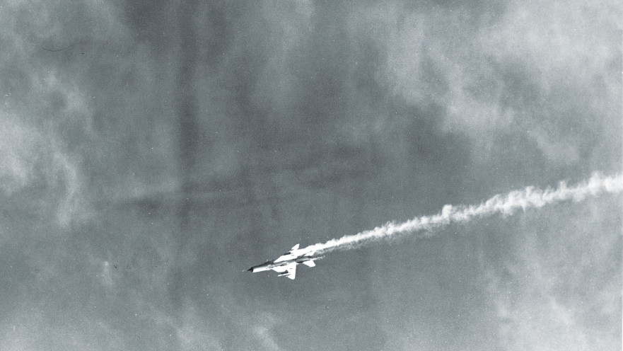 הפלת מטוס מיג מצרי בסיני מלחמת כיפור 