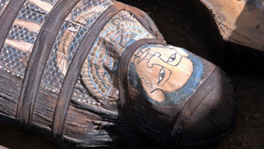 סקרופג של מומיה, אילוסטרציה