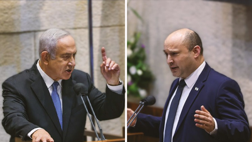 נפתלי בנט VS בנימין נתניהו