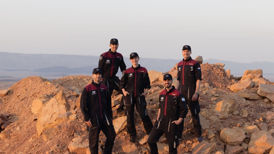 הדמיית מאדים במצפה רמון