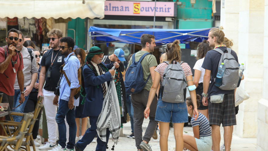 תיירים בירושלים