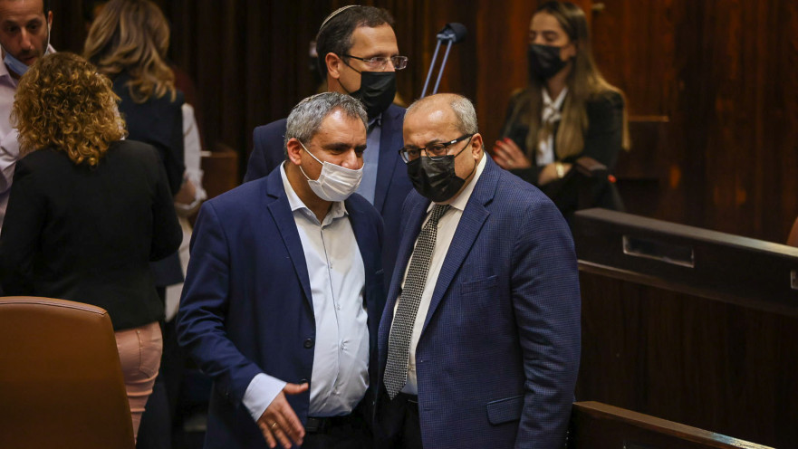 זאב אלקין ואחמד טיבי 