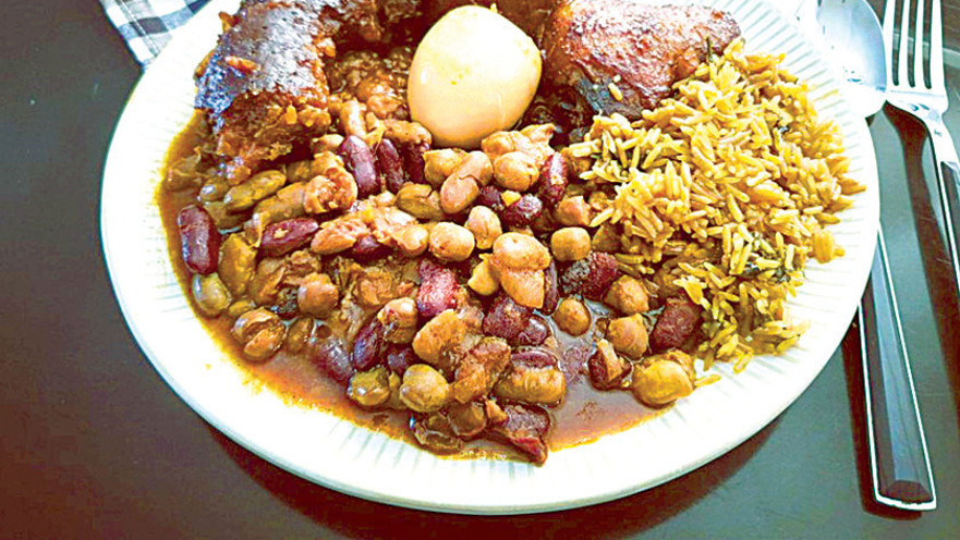 חמין עוף של יונית צוקרמן