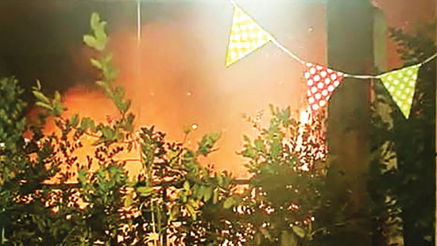 השריפה ביער ענבה