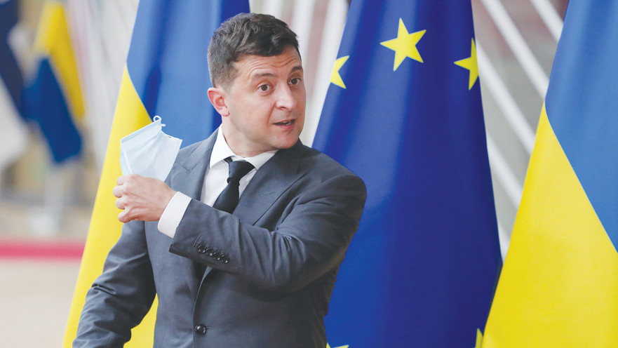 נשיא אוקראינה, ולודימיר זלנסקי