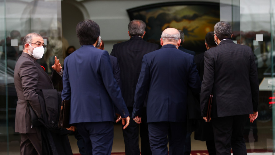 המשלחת האיראנית נכנסת לשיחות על הסכם הגרעין