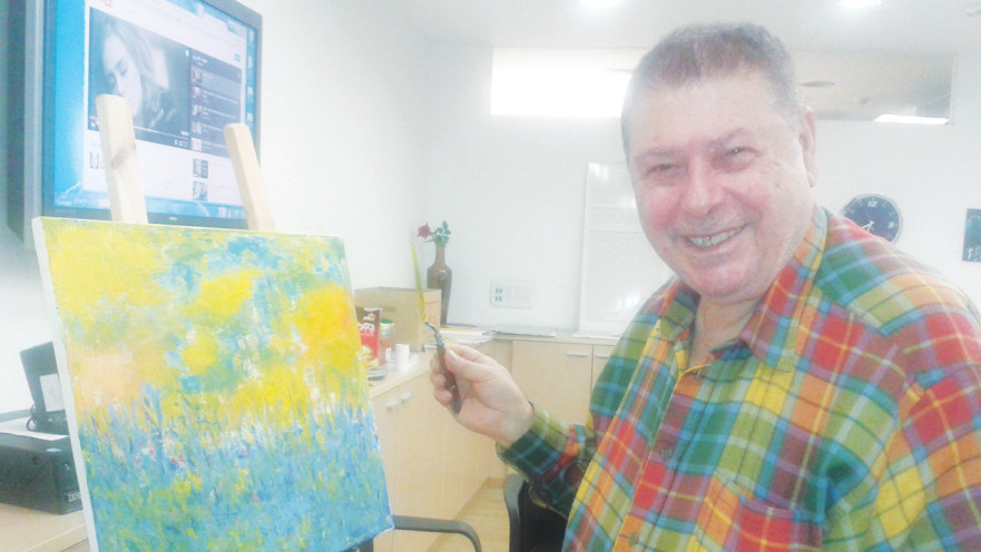 רמי צמח ז''ל- הצייר שתרם את יצירותיו לאחר מותו