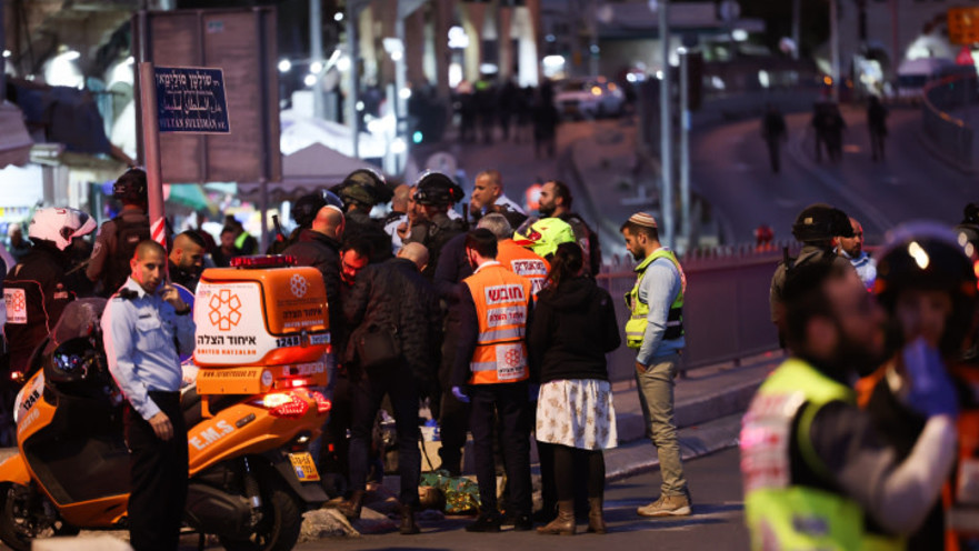 פיגוע דקירה בירושלים (ארכיון, 