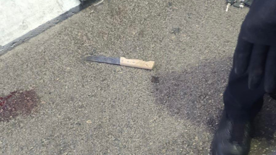 הסכין בה השתמש החשוד