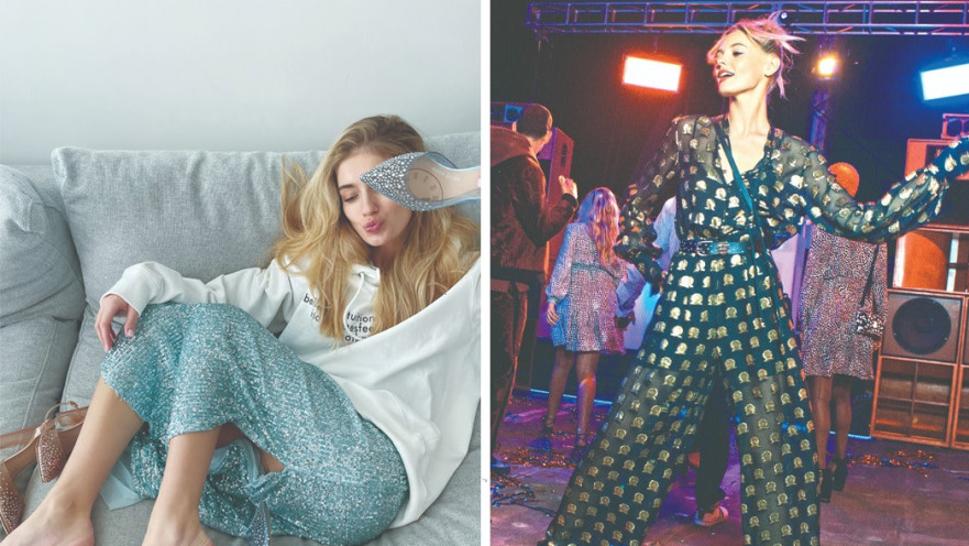 הופעות לשנה החדשה: נעלי ALDO X CINDERELLA, אוברול TOMMY HILFIGER, 1,490