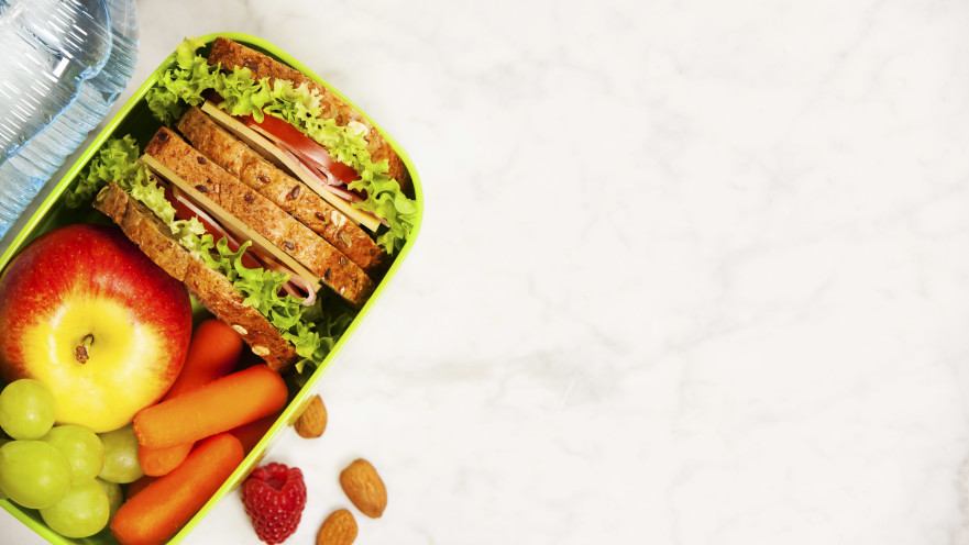 ארוחת עשר, ארוחת בוקר לתלמיד (אילוסטרציה)