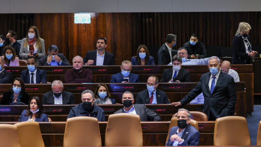 נתניהו וחברי האופוזיציה