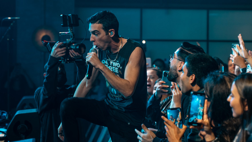 עודד פז, מתוך ההופעה של "עודד פז והקסדות"