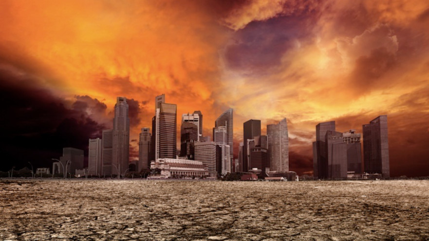 סוף העולם, אילוסטרציה