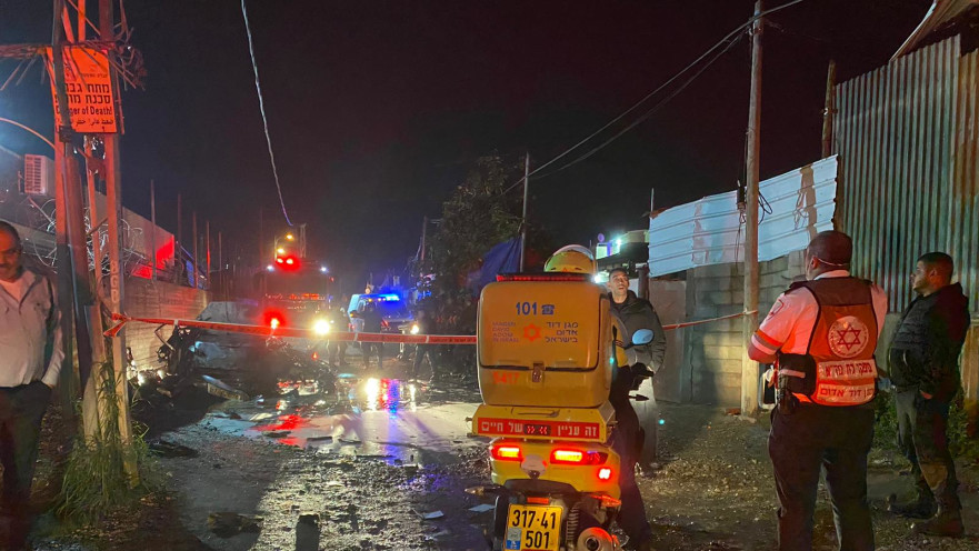 הפיצוץ שאירע שבין רמלה ולוד