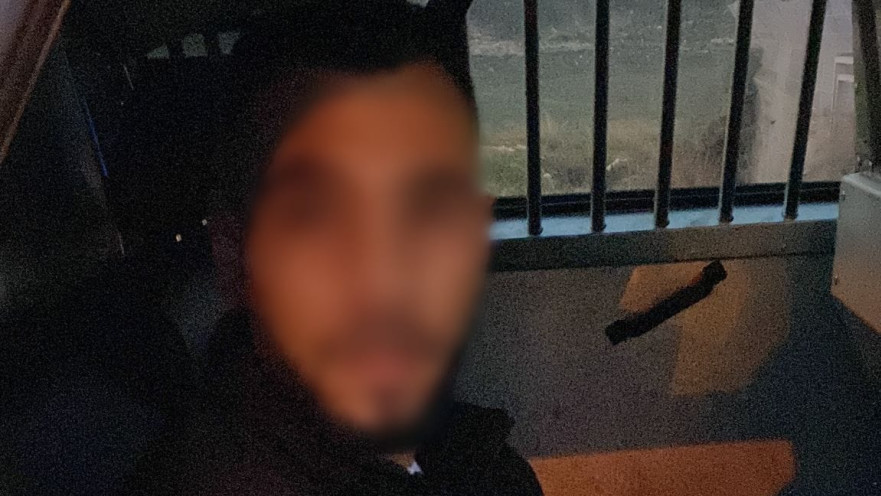 הצעיר שתועד כשהוא מאיים ומקלל חיילי צה"ל בבנימין