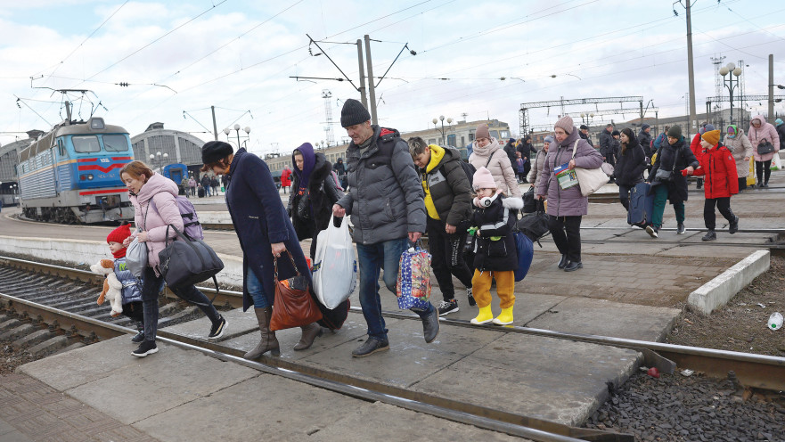 פליטים אוקראינים