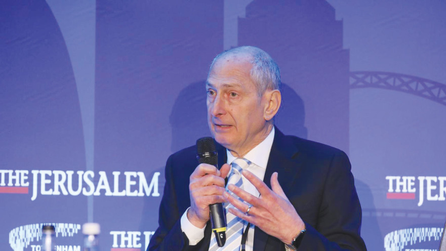 דיוויד דנגור בכנס הג'רוזלם פוסט