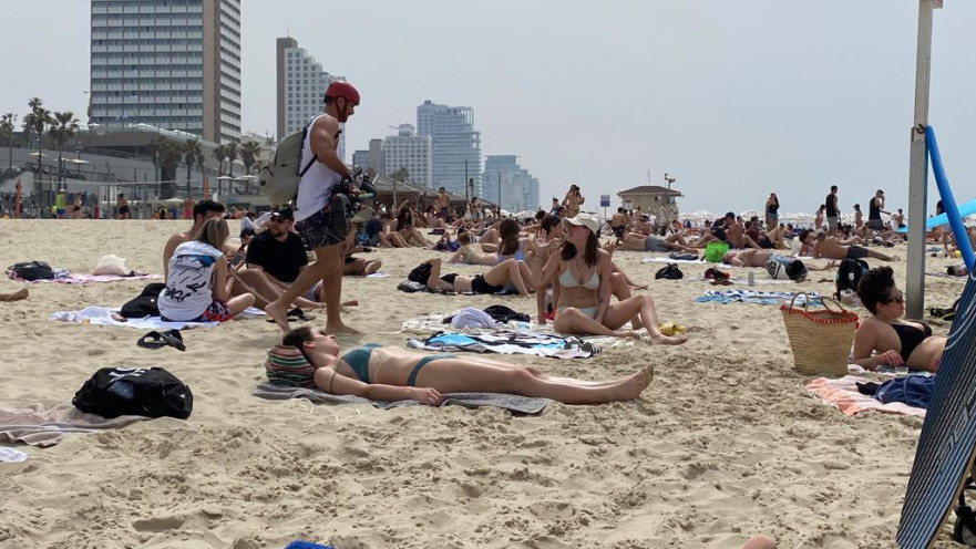 שמש בחופי תל אביב