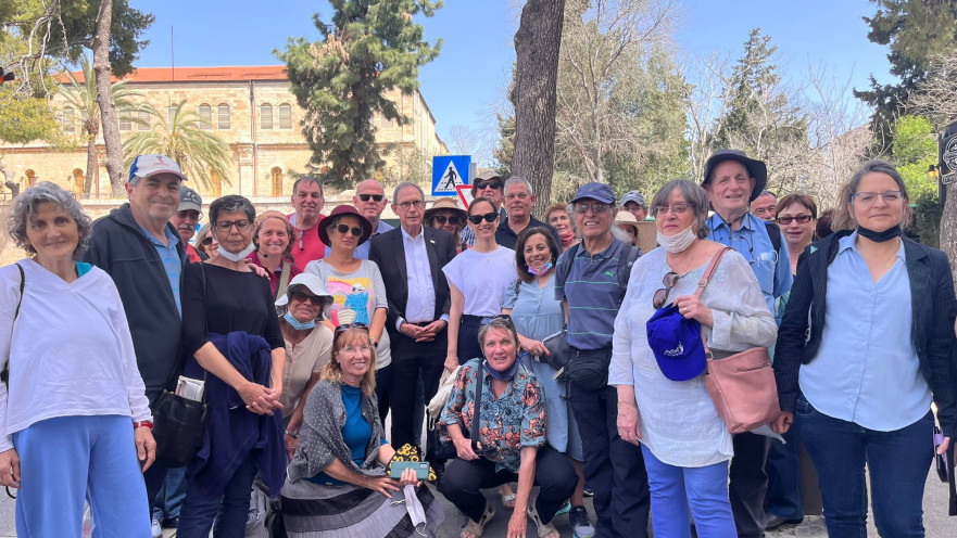 סיור יהדות ארה"ב בירושלים