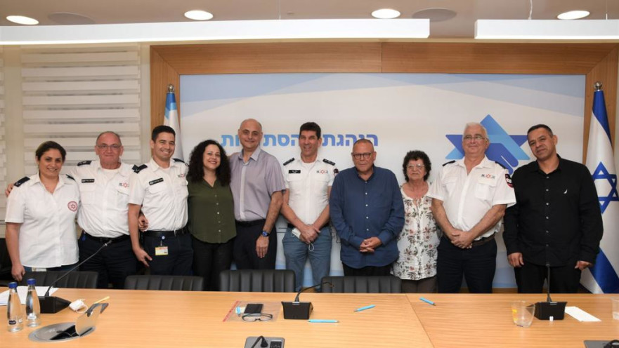 חתימת ההסכם עם מד"א