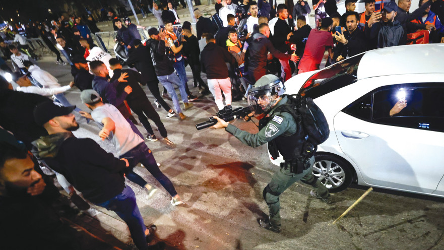 עימותים בשער שכם בירושלים