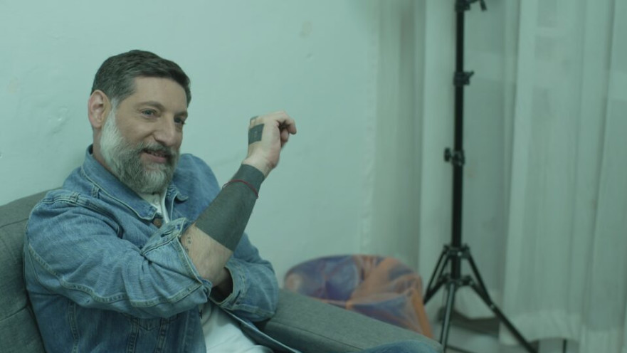 אסף גרניט מתוך הדוקו "קעקועים"