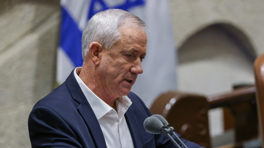 שר הביטחון בני גנץ