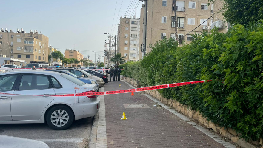 זירת האירוע בעכו