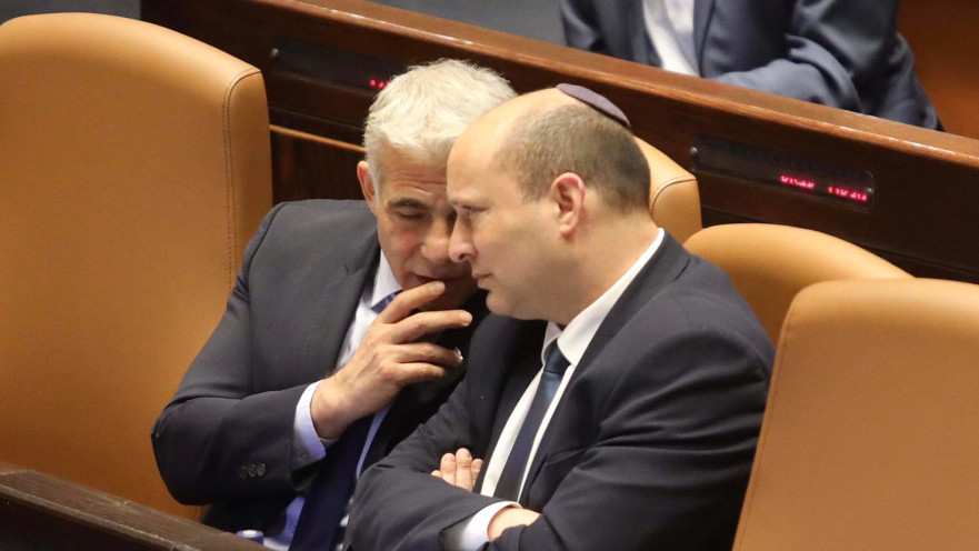 יאיר לפיד ונפתלי בנט