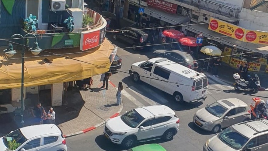 מקום פיצוץ הרימון במרכז פתח תקווה