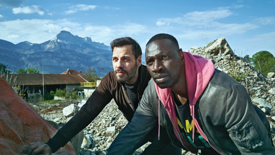 עומאר סי (מימין) ב-"The Takedown"