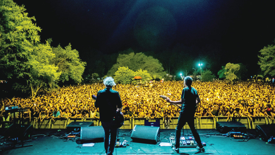 ברי סחרוף ודודו טסה בפסטיבל ג'נסיס