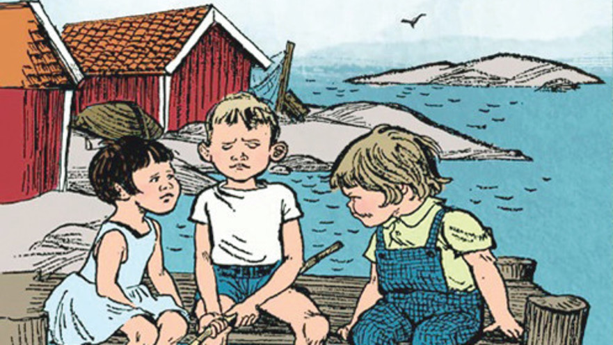 כריכת ילדי אי העורבים 