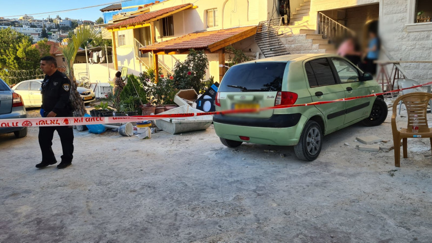 זירת הרצח בערערה 