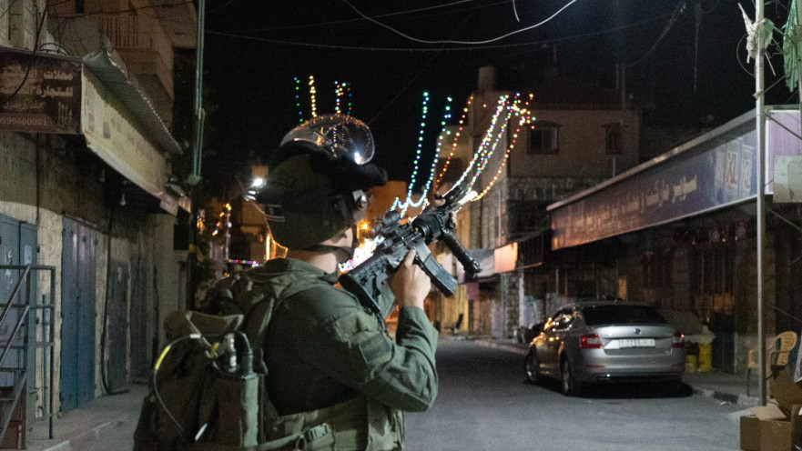 לוחם צה"ל ביהודה ושומרון