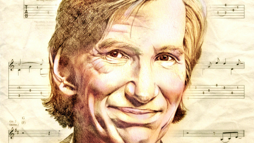 כתב כמה מהשירים העצובים והאפלים של המאה ה-20. טאונס ואן זאנט (איור: נעמי ליס מיברג)