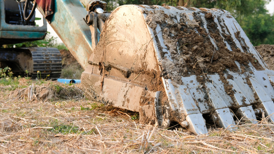 חפר בחצר הבית וגילה ממצאים שחשפו את ההיסטוריה של הנכס