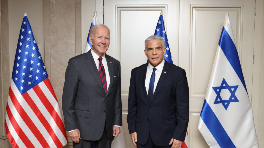 לפיד וביידן