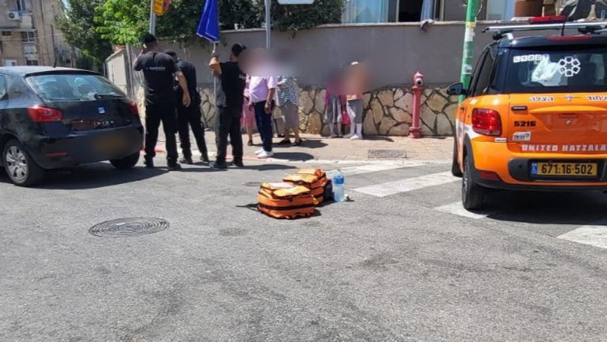 זירת התאונה