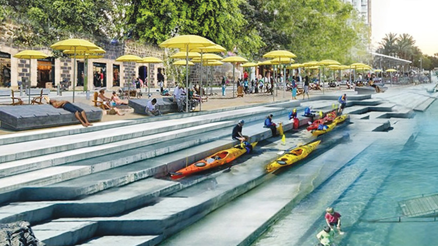 הדמיית השיקום המתוכנן