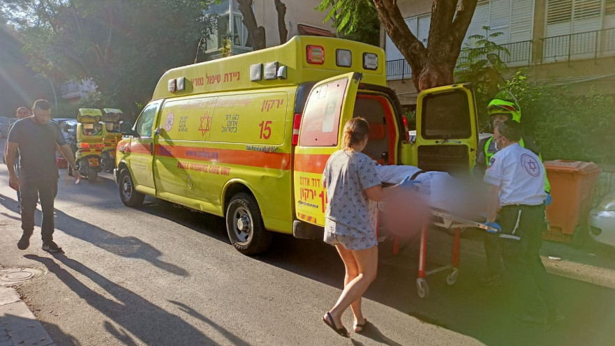 תאונת דרכים בשדרות הגיבורים 