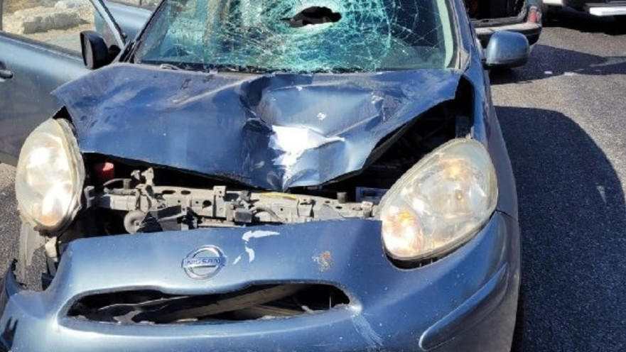 זירת התאונה בקרית מלאכי