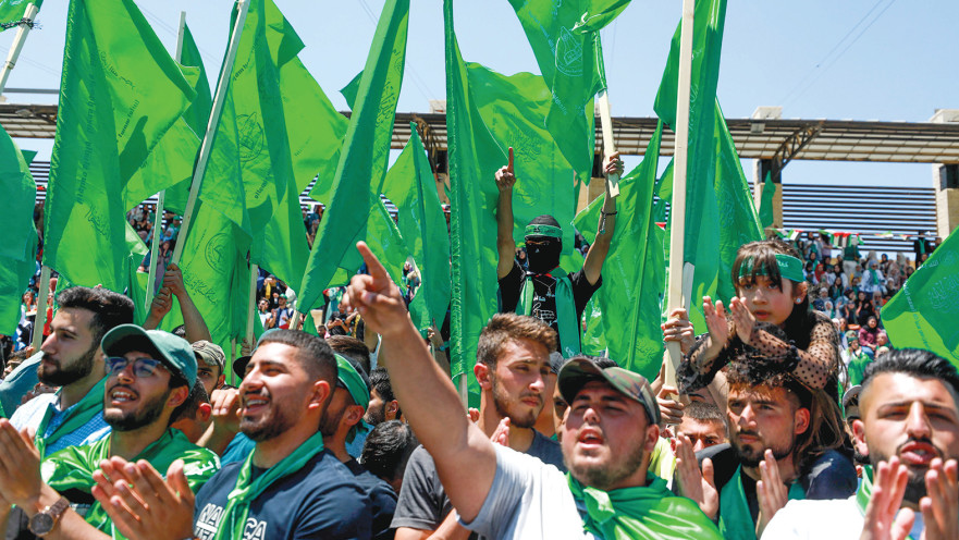 יום הנכבה, סטודנטים פלסטינים באוניברסיטך בירזייט ליד רמאללה