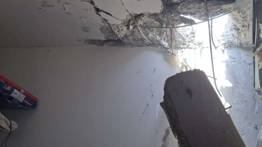 פגיעה בבית בשדרות