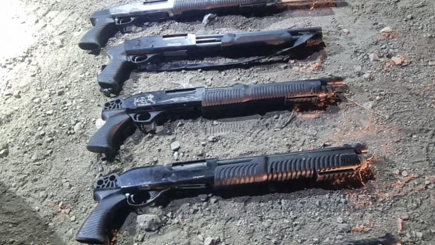 הנשקים שנמצאו, מסוג שוטגאן