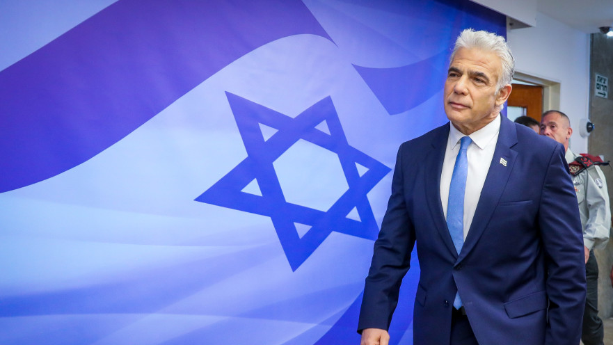 ראש הממשלה יאיר לפיד