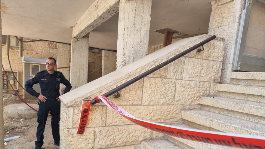 זירת ניסיון הרצח בירושלים